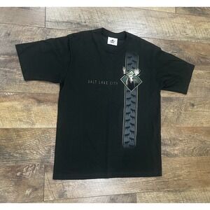 NWT Vintage‎ 2002 Salt Lake City, Utah Moose Graphic Tee Green Medium Olympics